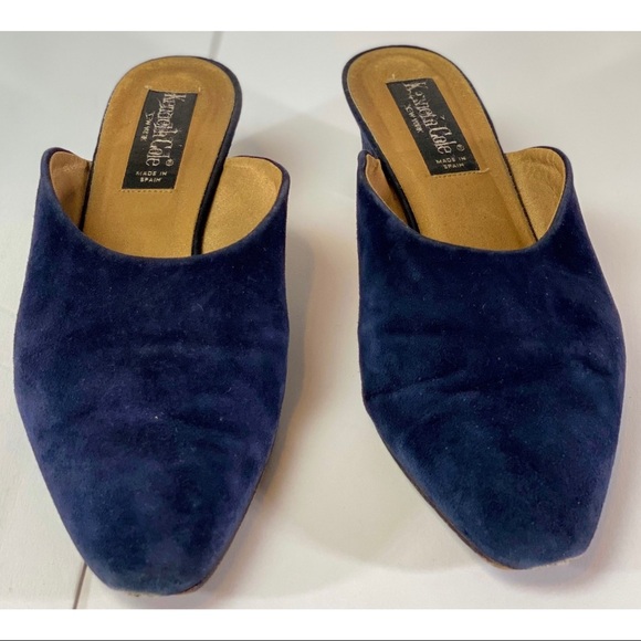 Keneth Cole New York Suede Mules - Picture 3 of 10